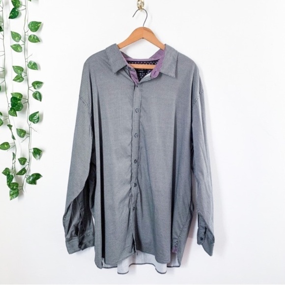 Tahari Other - Tahari Men’s Stretch Button Down Shirt Sz 2XL